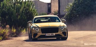 Bentley Continental GT Speed 2021 video drift