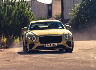 Bentley Continental GT Speed 2021 video drift