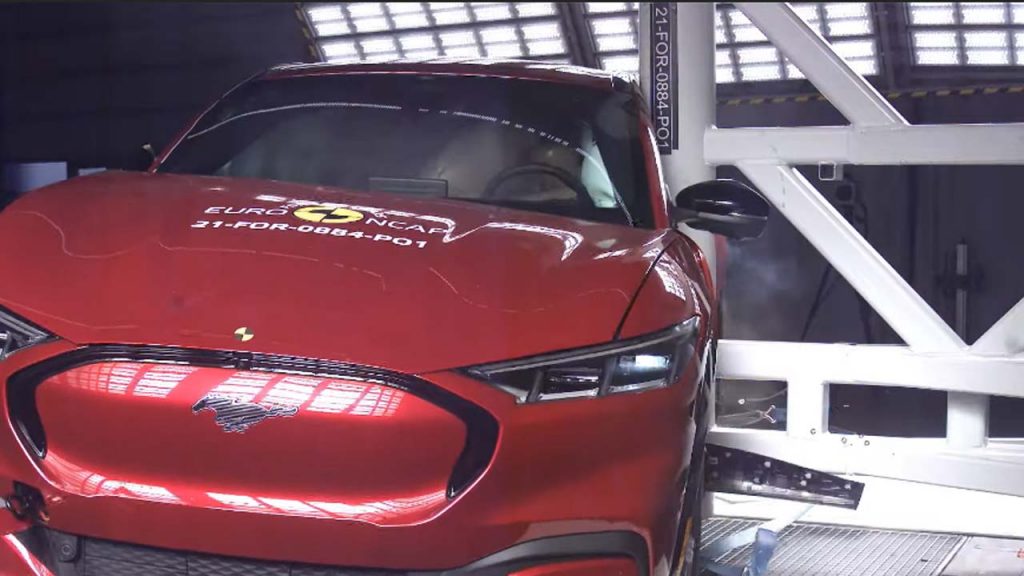 Ford Mustang Mach-E Crash Test