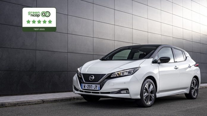 Nissan LEAF e+ Green NCAP αξιολόγηση 2021