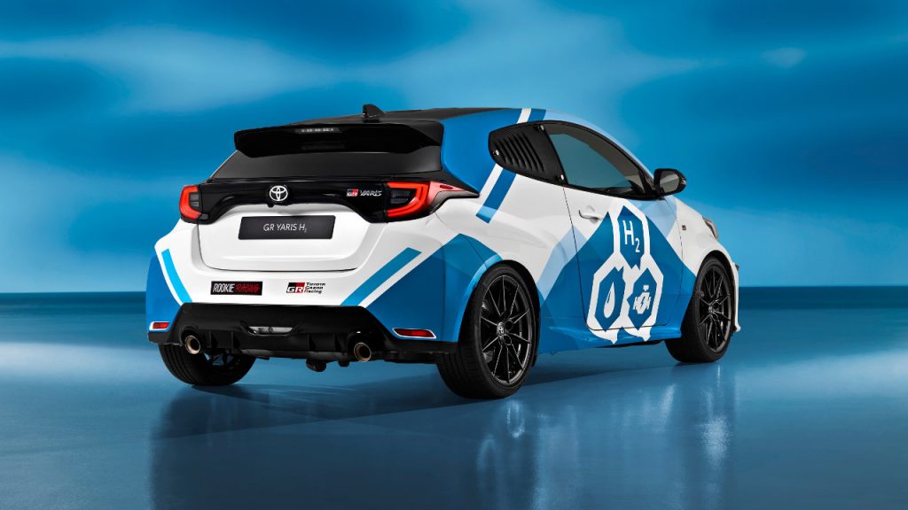 toyota gr yaris κινητήρας υδρογόνου 2021