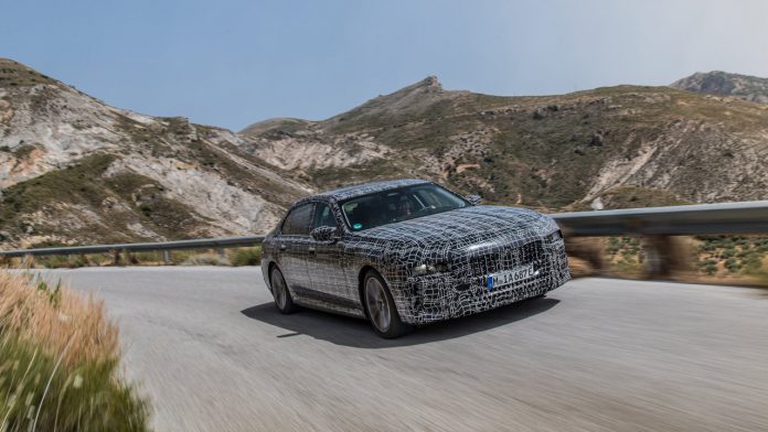 BMW i7 δοκιμές 2021