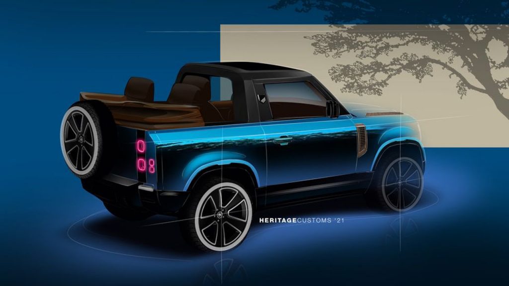 Land Rover Defender Heritage Customs 2021