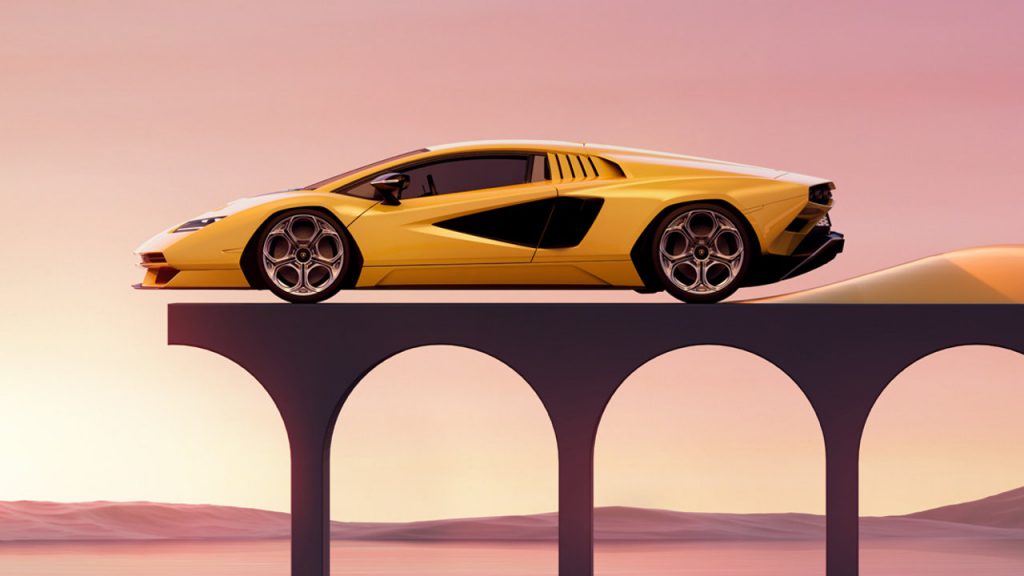 Νέα Lamborghini Countach LPI 800-4, τώρα και σε πόστερ