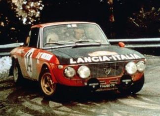 Lancia Fulvia Coupe HF ράλι