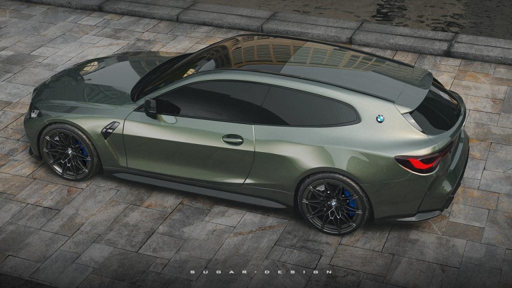 BMW M4 Shooting Brake renderings 2022