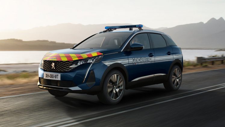 Peugeot 3008 plug-in hybrid γαλλική αστυνομία