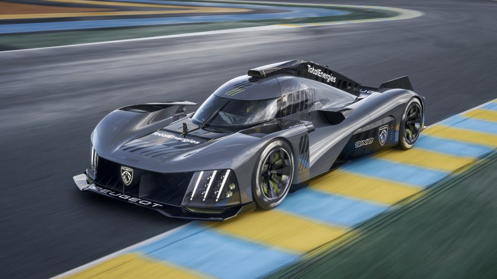 Peugeot 9x8 hypercar 2022