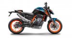 Το KTM 890 Duke R τονίζει ακόμη περισσότερο την "ξυραφένια" του σχεδίαση για το 2022 με την αυστριακή εταιρεία να το παρουσιάζει σε ένα νέο μοναδικό χρωματισμό.
