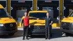 DHL Express Ελλάς ηλεκτρικά Mercedes επαγγελματικά van 2022
