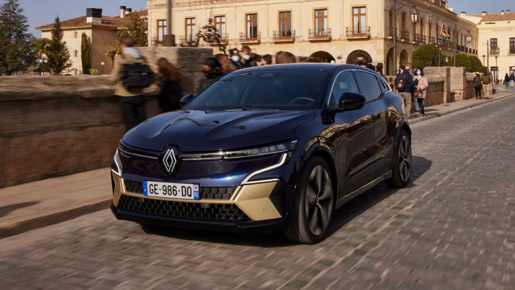 Renault Megane E-Tech Euro NCAP 2022