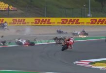 Moto2 ατύχημα