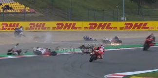 Moto2 ατύχημα
