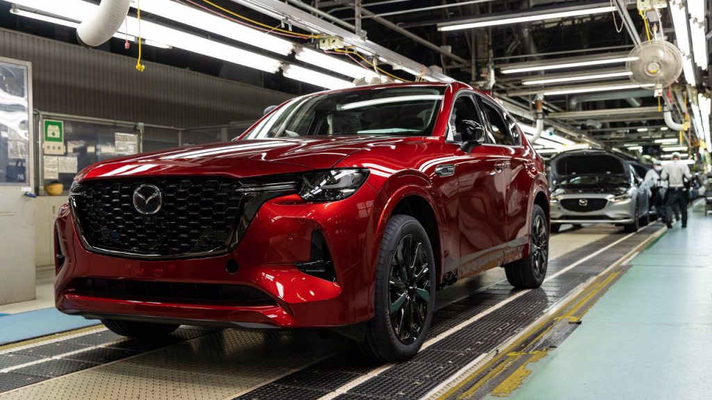 Mazda CX-60 SUV έναρξη παραγωγής 2022