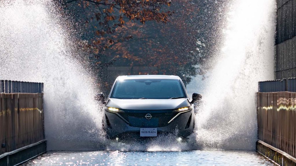 Nissan Ariya δοκιμές εξέλιξης 2022