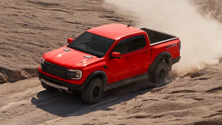 Ford Ranger Raptor pick up αναρτήσεις 2022