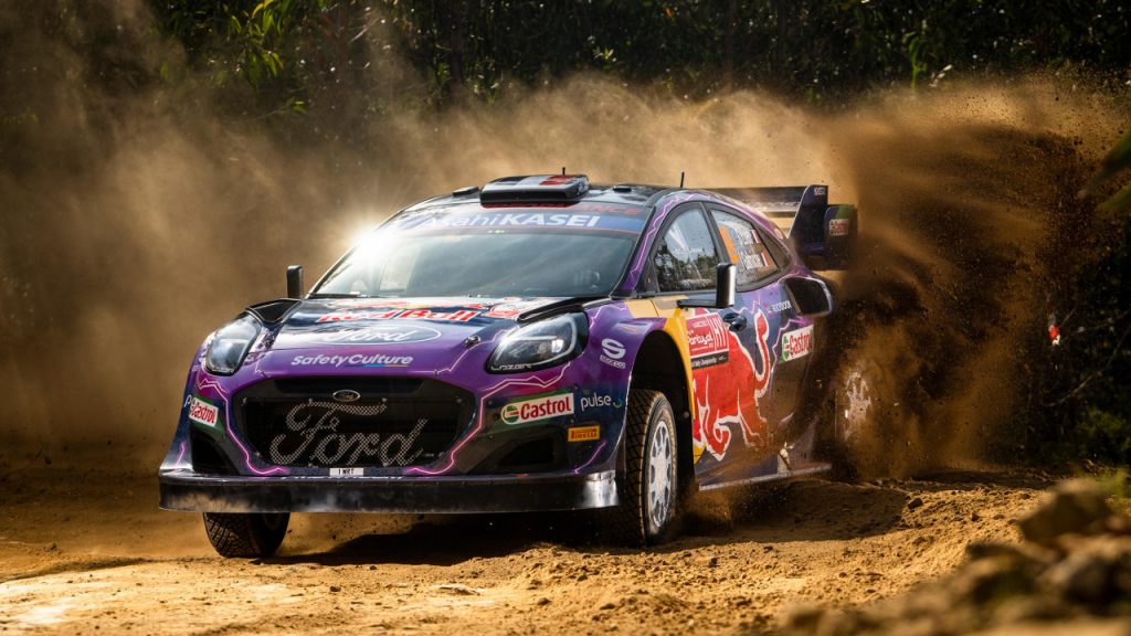 Loeb Sébastien (FRA) Isabelle Galmiche Ford Puma Hybrid WRC