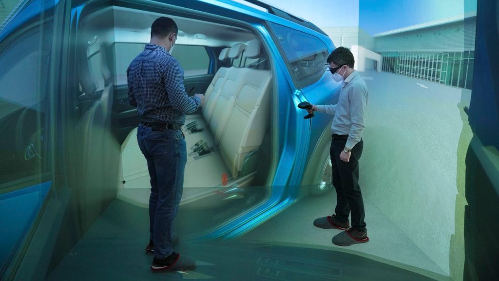 CAVE (Cave Automatic Virtual Environment) Dacia Jogger 2022