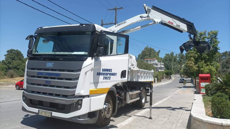 BMC φορτηγά δήμος Αποκορωνού Κρήτη 2022