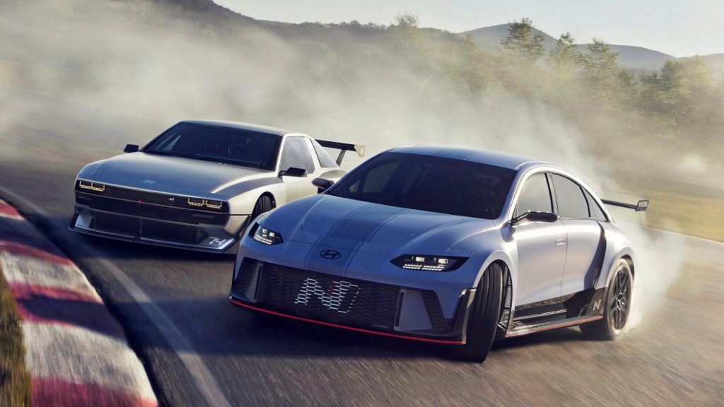 Hyundai N concepts 2022 RN22e, N Vision 74