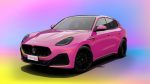 Barbie x Maserati Grecale Trofeo SUV 2022