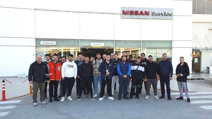 ΙΕΚ Σίνδου επίσκεψη στη Nissan 2022