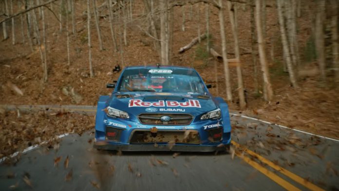 Subaru WRX STI Rally Cross Red Bull video 2022