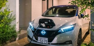 Nissan ηλεκτρικό αυτοκίνητο δίκτυο ηλεκτροδότησης V2X 2023