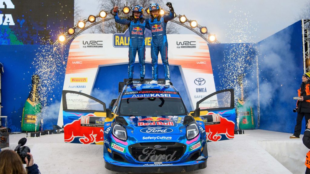 Puma Hybrid Rally1 ράλι σουηδίας νίκη 2023