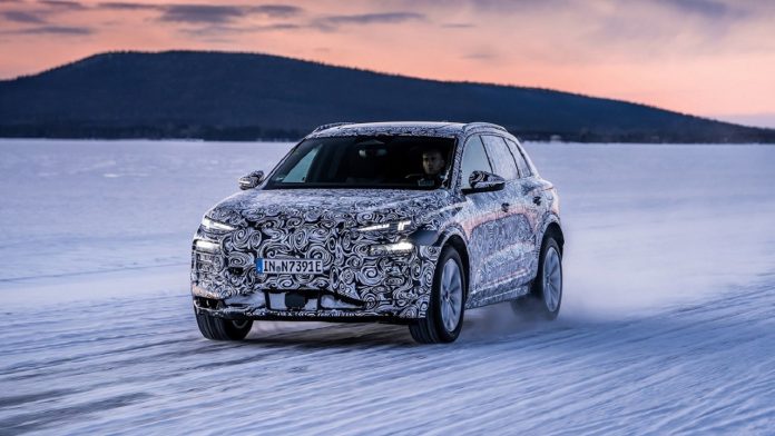Audi Q6 e-tron SUV ηλεκτρικό δοκιμές 2023