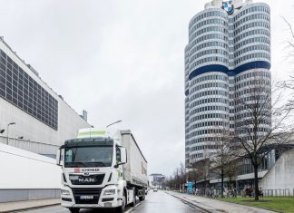 BMW υδρογονωμένο φυτικό έλαιο HVO100 μεταφορές 2023