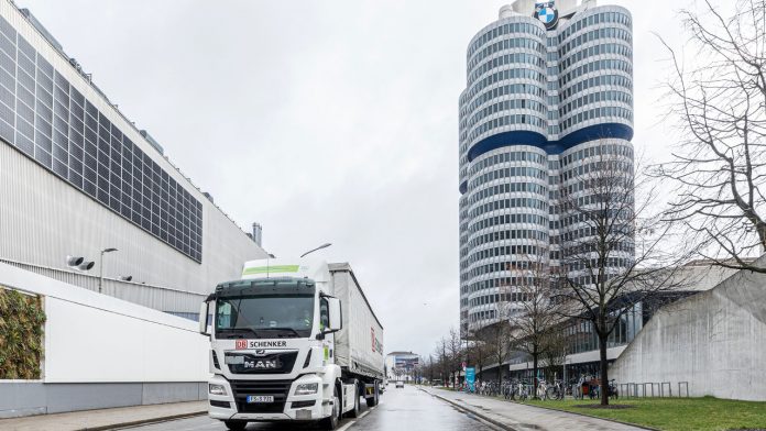 BMW υδρογονωμένο φυτικό έλαιο HVO100 μεταφορές 2023