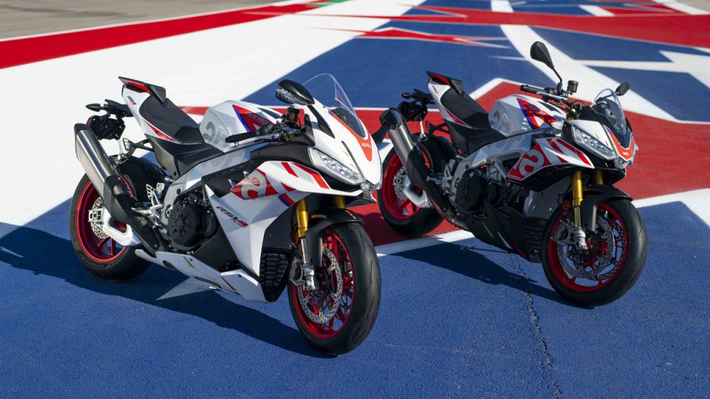 Aprilia RSV4 και V4 Tuono νέες εκδόσεις Speed White 2023
