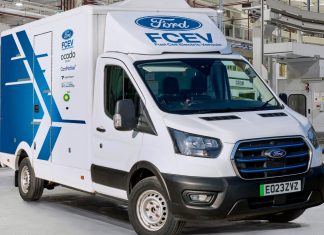 Ford E-Transit κυψέλες υδρογόνου 2023