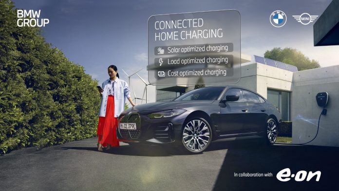 Ηλεκτρικό αυτοκίνητο και έξυπνο σπίτι BMW συνεργασία E.ON 2023