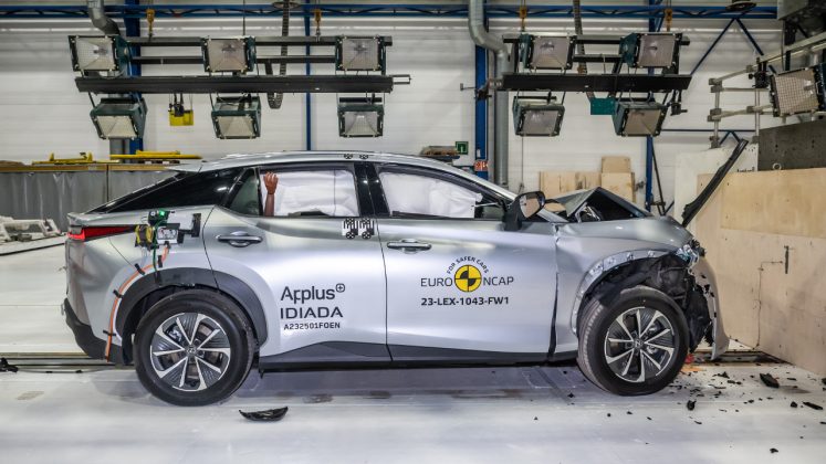 Lexus RZ δοκιμές ασφάλειας Euro NCAP