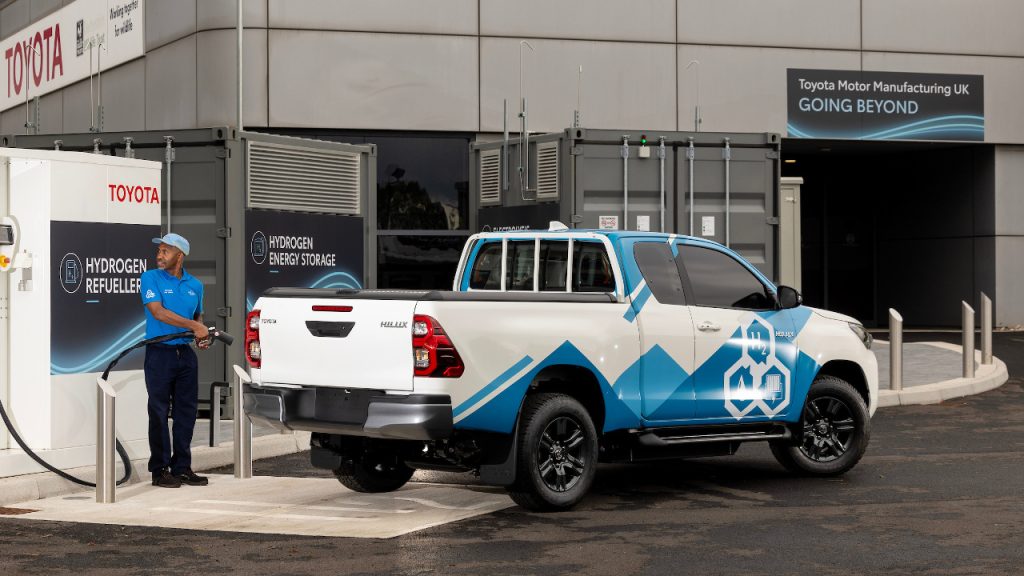 Toyota Hilux ηλεκτρικό υδρογόνου 2023