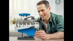 Κινητήρας Ford V8 μινιατούρα με κινούμενα μέρη
