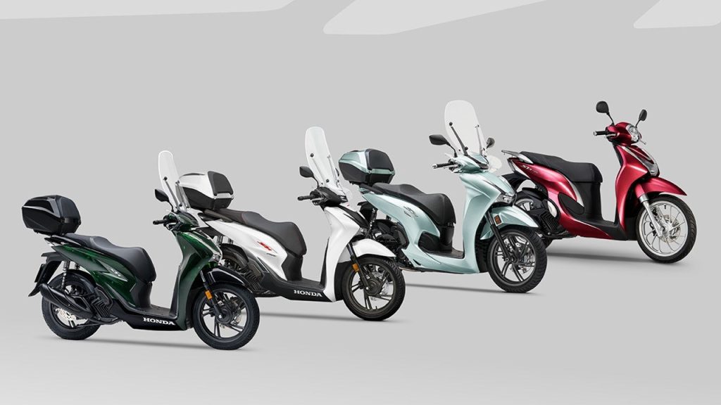 Honda SH οικογένεια 2024