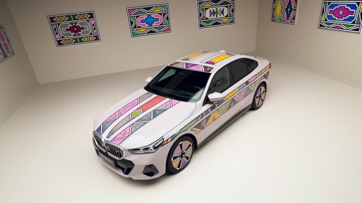 BMW i5 Flow Nostokana, το νέο Art Car της BMW