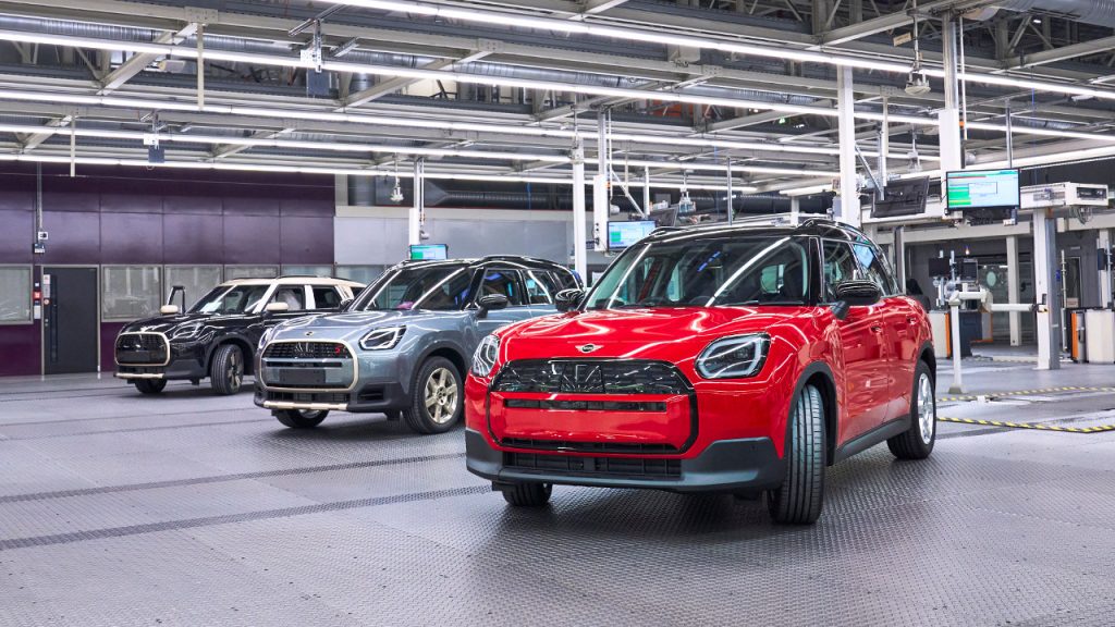 ηλεκτρκό MINI Countryman παραγωγή Γερμανία 2024