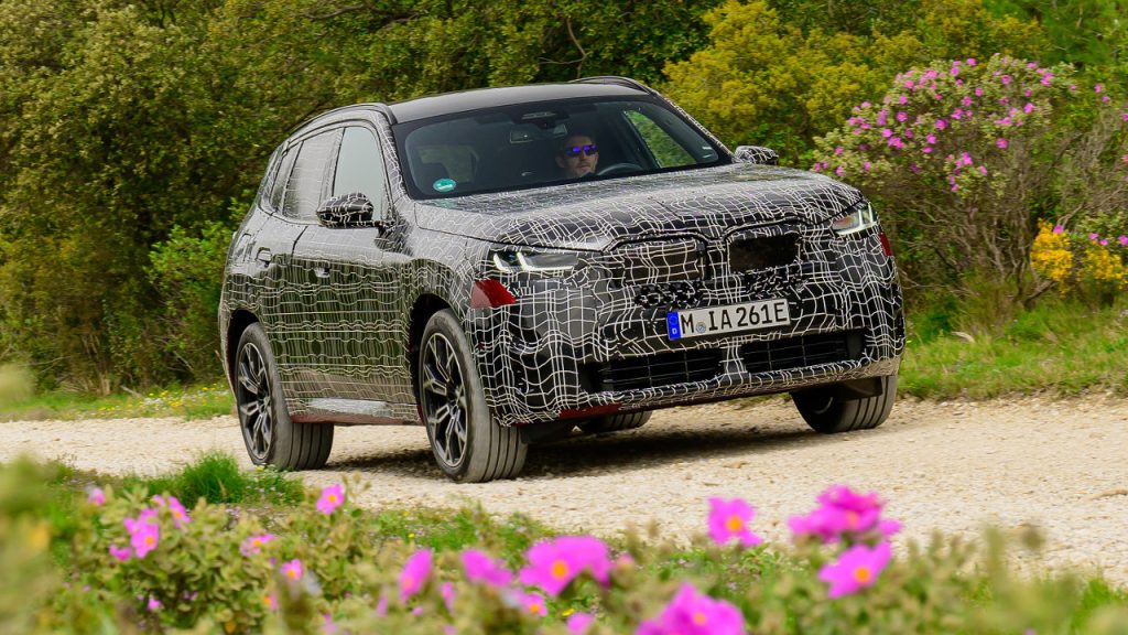 Νέα BMW X3 τελικές δοκιμές 2024