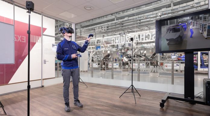 BMW Group virtual reality manufancturing 2024