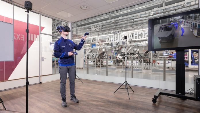 BMW Group virtual reality manufancturing 2024