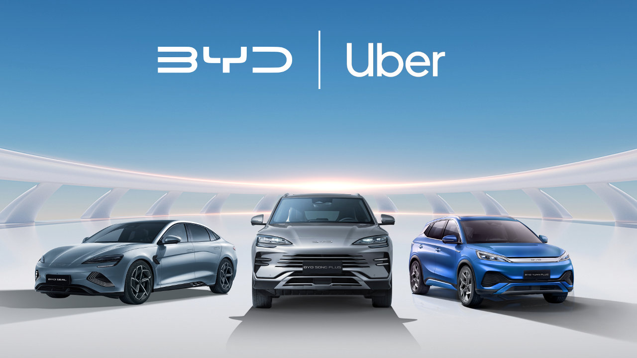 BYD συνεργασία με Uber