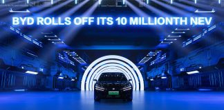 BYD 10 Millionth NEV