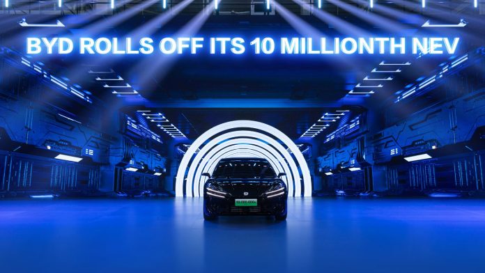 BYD 10 Millionth NEV