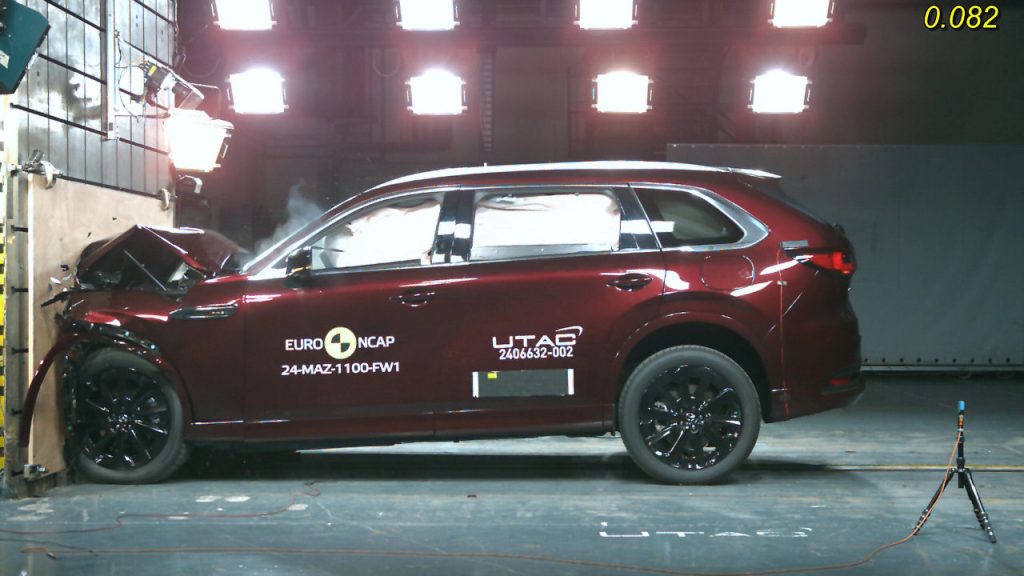 Mazda CX-80 Euro NCAP διάκριση 2025