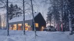 Volvo EX30 Cross Country with Swedish winter cabin 2025