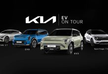 Kia EV on tour 2025